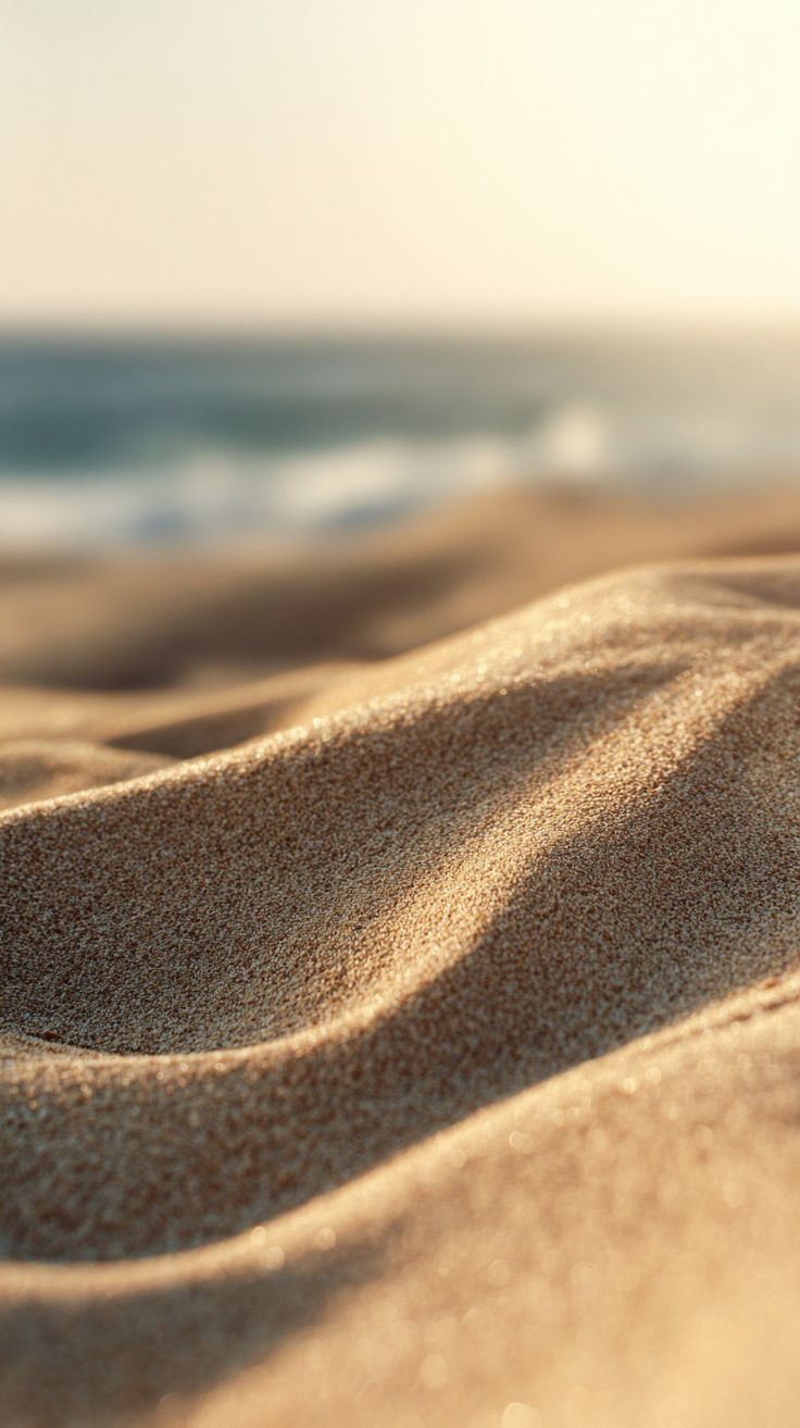 Sand and ocean in Baja California Sur